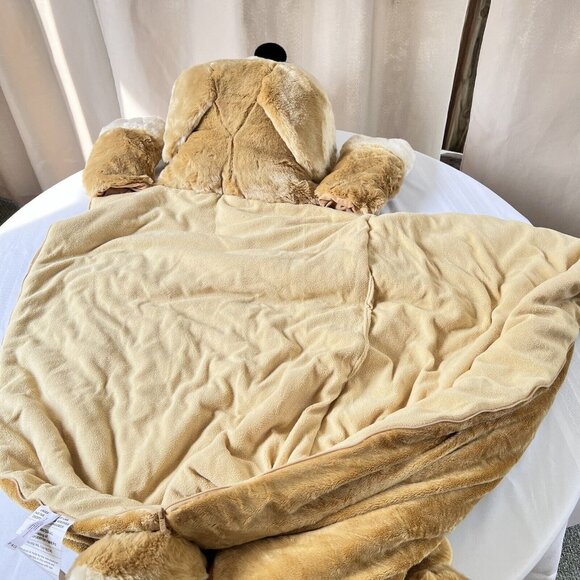 FAO Schwarz Toys R Us Kids Plush Sleeping Bag Patrick The Pup Great Condition - Picture 4 of 12